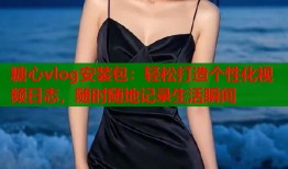 糖心vlog安装包：轻松打造个性化视频日志，随时随地记录生活瞬间