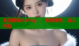 金善雅糖心Vlog：，免费观看，成人内容