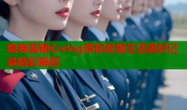 晚晚酱糖心vlog带你发现生活美好记录精彩瞬间