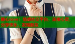 糖心love：情感社交平台，连接心灵，分享快乐，发现新友