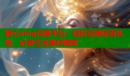 糖心vlog兑换平台：轻松兑换惊喜礼物，记录生活美好瞬间