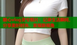 糖心vlog灵兮照片：记录生活瞬间，分享美好时光，发现新视角