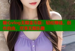 糖心vlog无限金币版：轻松赚钱，创作自由，尽享无限乐趣