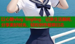 以心糖vlog lingling，记录生活瞬间，分享美好时光，轻松创作视频日志