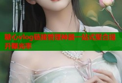 糖心vlog链接管理神器一站式聚合提升曝光率
