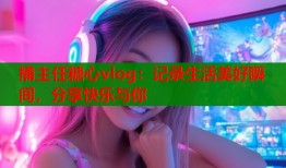 捅主任糖心vlog：记录生活美好瞬间，分享快乐与你