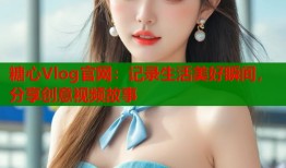 糖心Vlog官网：记录生活美好瞬间，分享创意视频故事