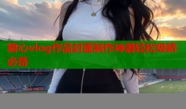 糖心vlog作品封面制作神器轻松吸睛必备