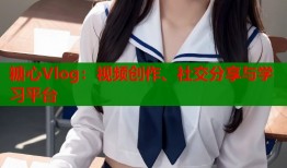 糖心Vlog：视频创作、社交分享与学习平台