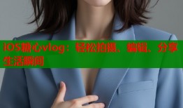 iOS糖心vlog：轻松拍摄、编辑、分享生活瞬间
