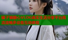 橘子猫糖心VLOG真实生活分享平台高清流畅多设备互动体验