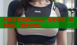 生物女老师糖心vlog：探索自然，分享知识，激发好奇心