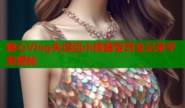 糖心Vlog失误后小桃醬受罚全记录平家揭秘