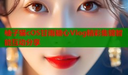 柚子猫cOS甘雨糖心Vlog精彩集锦智能互动分享