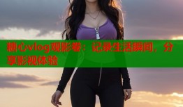 糖心vlog观影卷：记录生活瞬间，分享影视体验