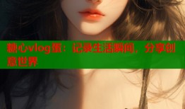 糖心vlog蛋：记录生活瞬间，分享创意世界