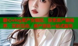 糖心vlog房产女销冠，探索房产新视界，实时互动、房产资讯一站式服务