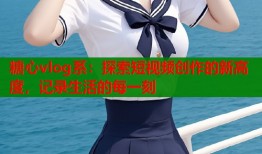 糖心vlog系：探索短视频创作的新高度，记录生活的每一刻