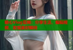 糖心Vlog官网：分享生活，编辑视频，发现美好瞬间
