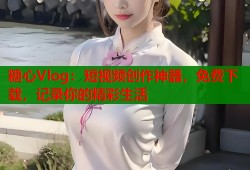 糖心Vlog：短视频创作神器，免费下载，记录你的精彩生活