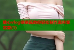 糖心vlog锅锅酱教你轻松制作美味家常菜(1)