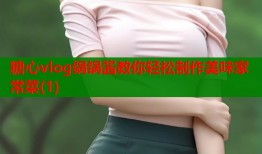 糖心vlog锅锅酱教你轻松制作美味家常菜(1)
