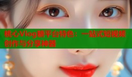 桃心Vlog糖平台特色：一站式短视频创作与分享神器