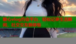 糖心vlog约会平台，轻松记录生活瞬间，社交交友新体验