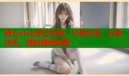 糖心vlog多乙在线：记录生活，分享快乐，随时随地观看