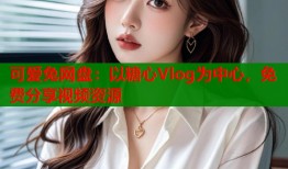 可爱兔网盘：以糖心Vlog为中心，免费分享视频资源