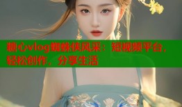 糖心vlog蜘蛛侠风采：短视频平台，轻松创作，分享生活