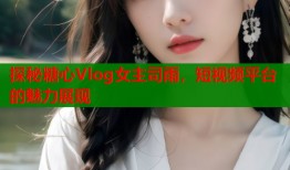 探秘糖心Vlog女主司雨，短视频平台的魅力展现
