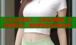 txvlog时间进入，记录生活瞬间，分享视频日志，随时随地记录你的故事