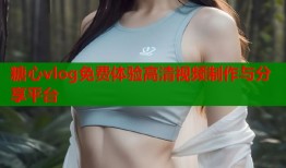 糖心vlog免费体验高清视频制作与分享平台