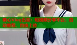 糖心Vlog迅雷：短视频分享平台，自动推荐、自由上传