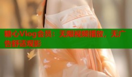 糖心Vlog会员：无限视频播放，无广告舒适观影