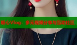 糖心Vlog：多元视频分享与互动社区