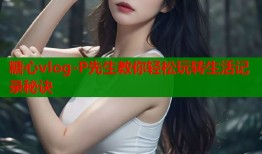 糖心vlog-P先生教你轻松玩转生活记录秘诀