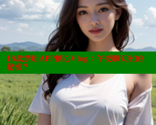 18款禁用APP糖心Vlog：午夜聊天室的秘密？