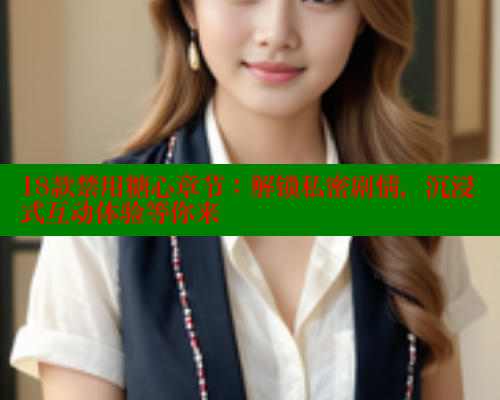 18款禁用糖心章节：解锁私密剧情，沉浸式互动体验等你来