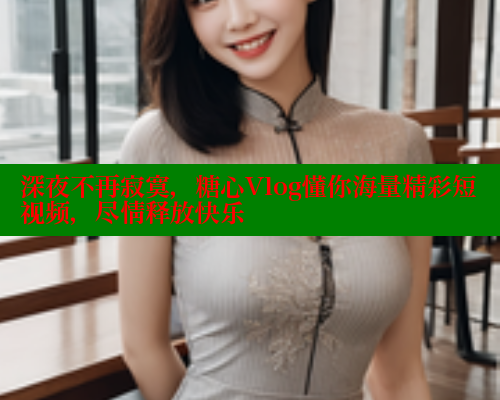 深夜不再寂寞，糖心Vlog懂你海量精彩短视频，尽情释放快乐