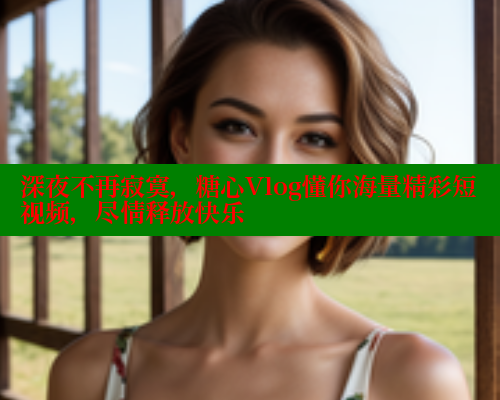 深夜不再寂寞，糖心Vlog懂你海量精彩短视频，尽情释放快乐