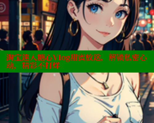淘宝速入糖心Vlog甜蜜放送，解锁私密心动，精彩不打烊