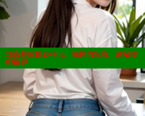 深夜释放糖心vlog，懂你的寂寞，满足你的视界