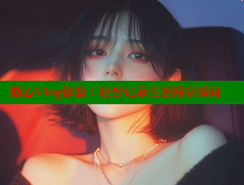 糖心Vlog体验：轻松记录生活精彩瞬间