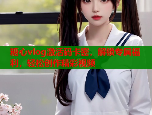 糖心vlog激活码卡密，解锁专属福利，轻松创作精彩视频