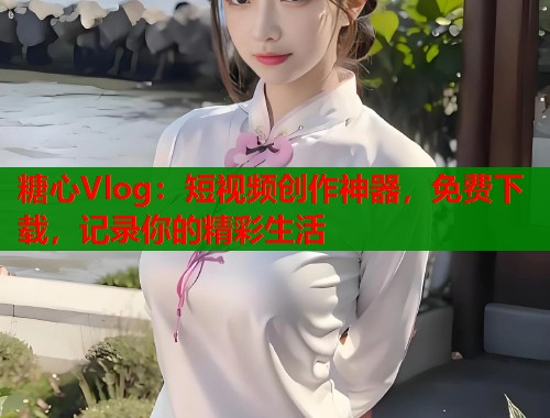 糖心Vlog：短视频创作神器，免费下载，记录你的精彩生活