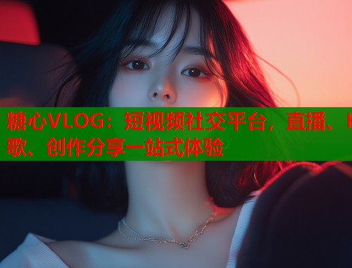 糖心VLOG：短视频社交平台，直播、K歌、创作分享一站式体验