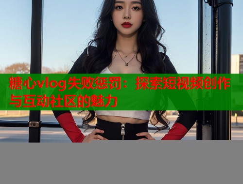糖心vlog失败惩罚：探索短视频创作与互动社区的魅力