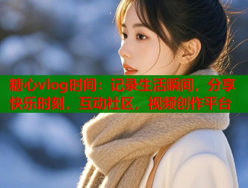 糖心vlog时间：记录生活瞬间，分享快乐时刻，互动社区，视频创作平台